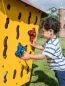 Preview: Playhouse Alfred detail appliqués outside with child Preview: Playhouse Alfred detail appliqués outside with child